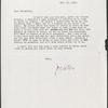 Letter of Newton Arvin to Elizabeth Ames, November 11, 1960