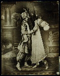 Unidentified dancer and Flore Revalles