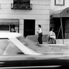 West 55th Street between 6th Avenue and 7th Avenue. Odd numbers