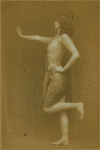 Ruth St. Denis posed in The Yogi