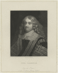 Lord Clarendon. From the picture in the Bodleian Library, Oxford