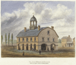 The first Merchant's Exchange. Erected 1752, Taken down, 1799.