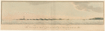 The Light House on Sandy Hook, S. E. one mile.