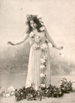 Loie Fuller in Salome costume