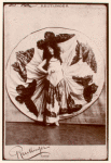 Loie Fuller in her butterfly gown
