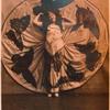 Loie Fuller displaying circular dress