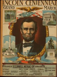 Lincoln centennial : grand march