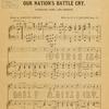 Our nation's battle cry : patriotic song and chorus