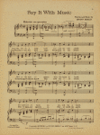 Say it with music