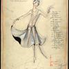 Charles Le Maire costume designs for the Greenwich Village follies