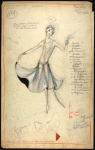 Charles Le Maire costume designs for the Greenwich Village follies