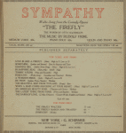 Sympathy : waltz-song from the comedy-opera The firefly