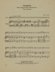 Sympathy : waltz-song from the comedy-opera The firefly