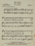 My man (mon homme) : fox trot song
