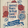 Absence makes the heart grow fonder : (longing to be near your side)