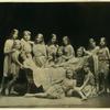 Isadora Duncan with children at her school