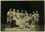 Isadora Duncan with children at her school