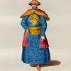 The ordinary habit of the emperor of China in [sic]. L'Empereur de la Chine dans sa parure ordinaire.