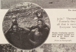 Masks (replacing smoke-dried human heads) now used at an Ekuri war-dance