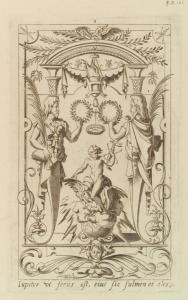 Iupiter ot ferus est, eius sic fulmen et ales