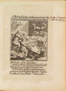 Abbildung der Gemein-Nützlichen Haupt-Stände von denen Regenten und ihren so in Friedens- als Kriegs-Zeiten zugeordneten Bedienten an :