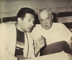 Producer Oscar Serlin and author Ferenc Molnár