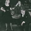 Julie Harris, William Shatner, and Fritz Weaver in the stage production A Shot in the Dark.