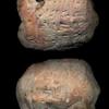 Clay cylinder, with hole …