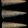 Cone of baked clay …