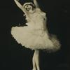 Anna Pavlova, costumed as The dying swan