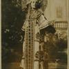 Anna Pavlova in Russian dress