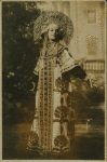 Anna Pavlova in Russian dress