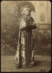 Anna Pavlova in Russian dress