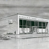 Architectural drawing of Kingsbridge Library branch