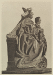 Maria mit Kind (Sandstein). Thyrnau, Christophoruskapelle