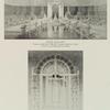 Fountain at south end of mall (detail elevation & detail plan)
