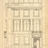 Elevation of house for Mr. Richard Hoe, Esq., New York, Messrs Carrère and Hastings, architects