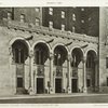 The Shelton, New York: Main entrance, Colonnade, Lexington Avenue