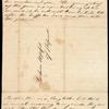 [Thoreau, John], ALS to. "Tahatawan - Sachimaussan - to his brother sachem - Hopeful of Hopewell." [Nov. 11, 1837.]