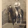 Alfred Kazin as a small boy on a pony