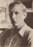 Portrait photograph of Wystan Hugh Auden