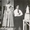 Lachaise with his sculptures of Hildegarde Watson