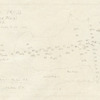 Walden Pond. A reduced plan. 1846. Original pencil map.