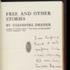 Free, and other stories. [Title page]