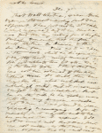 Blake, Harrison G. O., ALS to. Dec. 6-7, 1856.