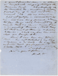 Blake, Harrison G. O., ALS to. Dec. 6-7, 1856.