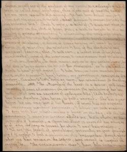 Mary Hays manuscript material