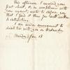 Autograph letter unsigned to Mary Hays, 18 January 1796