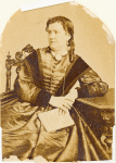 Photograph portrait of Caroline Sheridan Norton