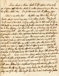 Margaret King Moore, Lady Mount Cashell, holograph autobiographical account